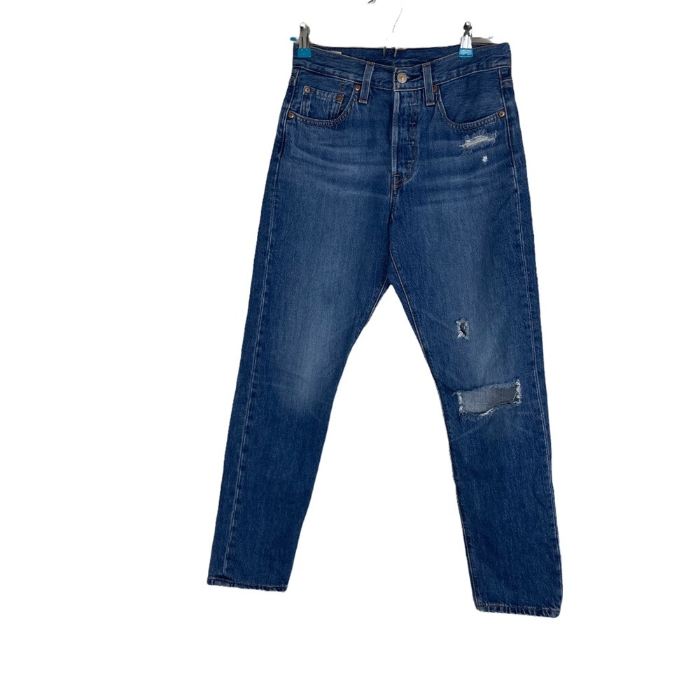 LEvis 501 Skinny high rise jeans Size W25 L 28